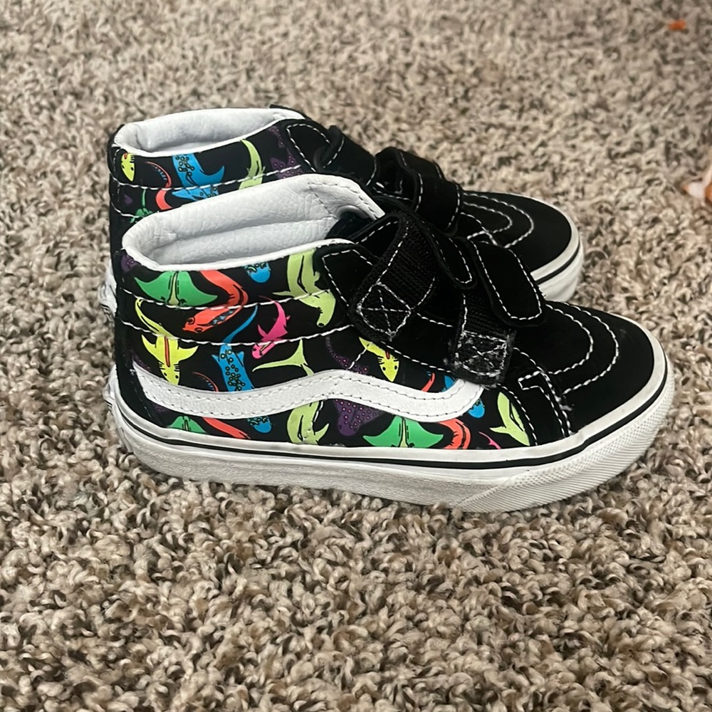 boys vans size 9 toddlers